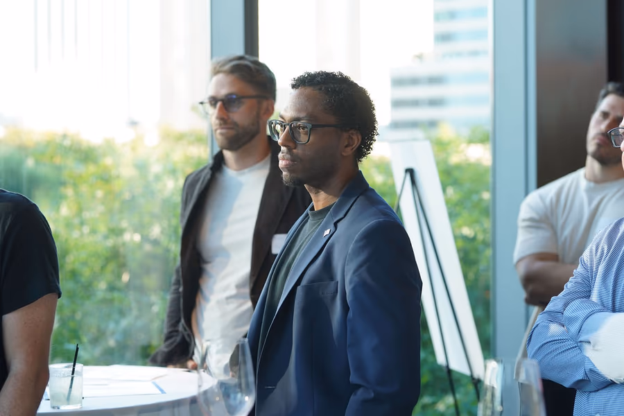 Leaders in conversation at a GILD Forum